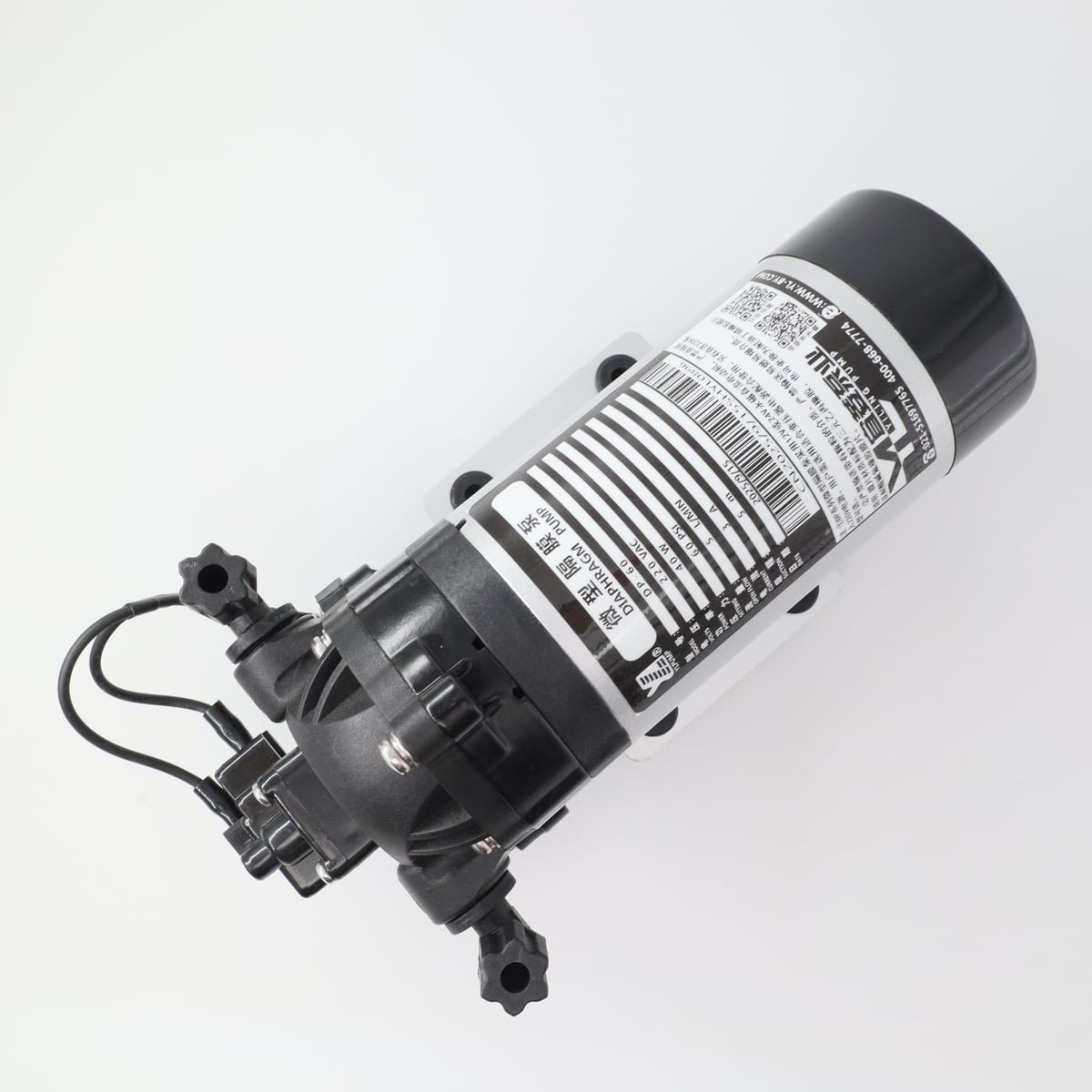 DP系列微型隔膜泵 - 产品正面展示